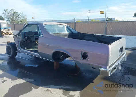 1981 GMC Caballero from USA, damaged, VIN 1GTCW80A8BZ500991
